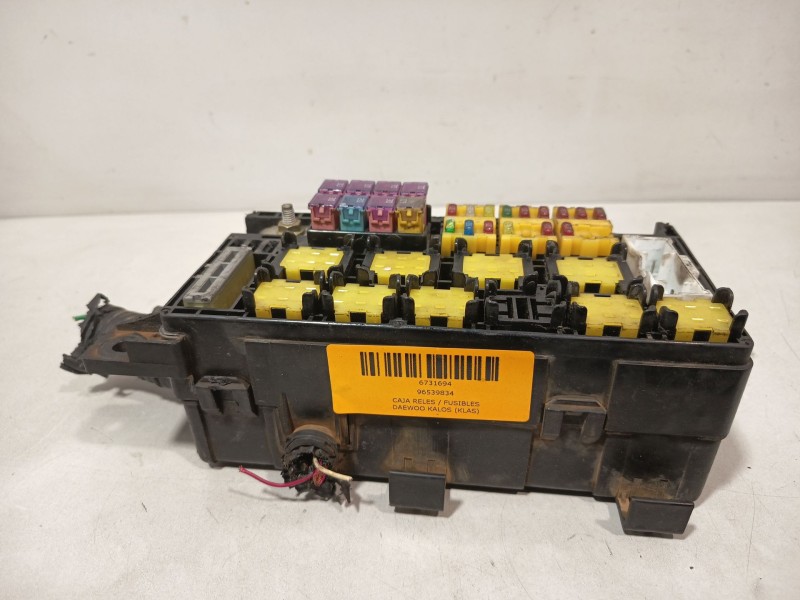 Recambio de caja reles / fusibles para daewoo kalos (klas) 1.2 referencia OEM IAM 96539834  