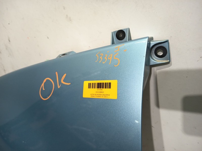 Recambio de aleta delantera izquierda para renault scénic iii (jz0/1_) 1.5 dci referencia OEM IAM 631018882R  