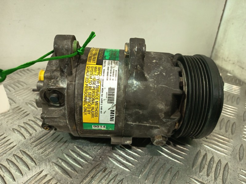 Recambio de compresor aire acondicionado para mini mini (r50, r53) cooper referencia OEM IAM 64521171310 01139014 