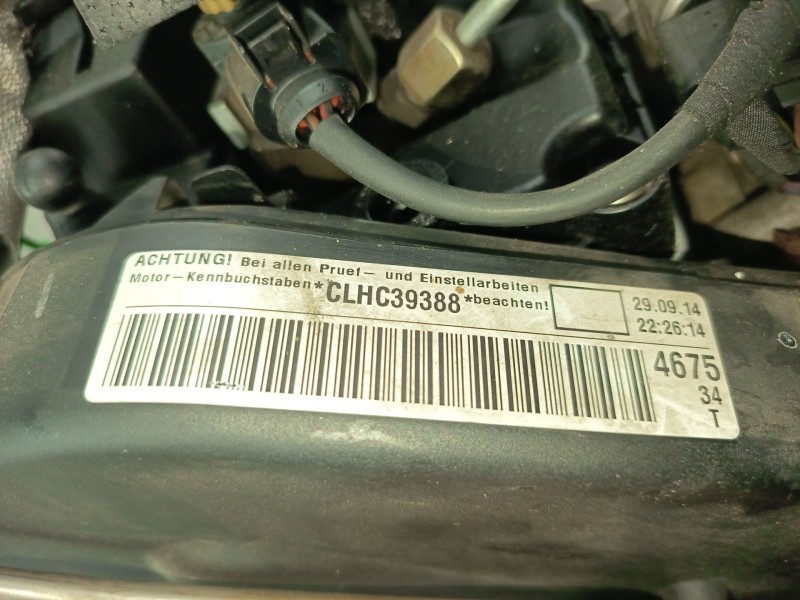 Recambio de motor completo para seat leon (5f1) 1.6 tdi referencia OEM IAM CLHC  04L100090