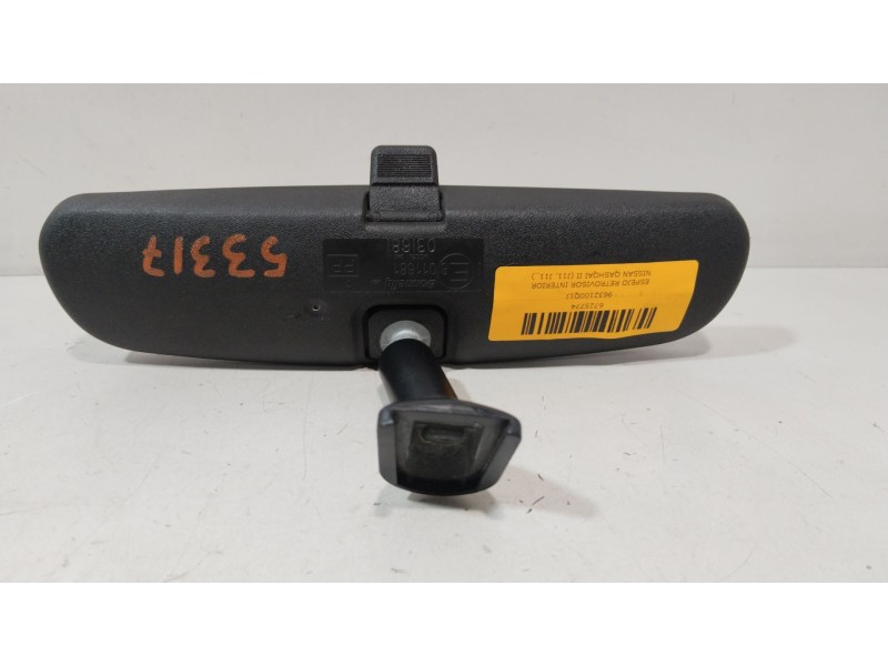 Recambio de espejo retrovisor interior para nissan qashqai ii (j11, j11_) 1.5 dci referencia OEM IAM 9632100Q1J  