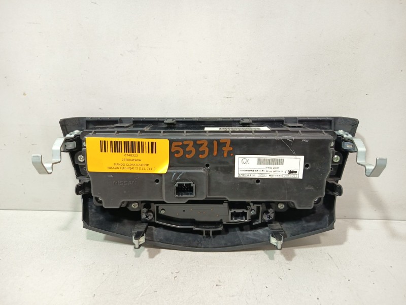 Recambio de mando climatizador para nissan qashqai ii (j11, j11_) 1.5 dci referencia OEM IAM 275004EA0A  