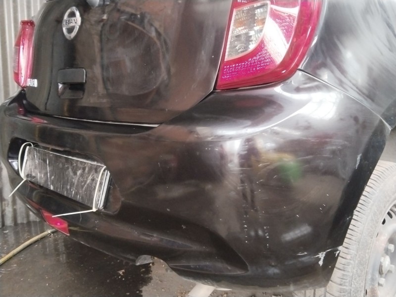 Recambio de paragolpes trasero para nissan micra iv (k13k, k13kk) 1.2 referencia OEM IAM 850221HB0H  