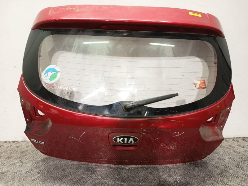 Recambio de porton trasero para kia rio iii (ub) 1.2 cvvt referencia OEM IAM 737001W220  ROJO