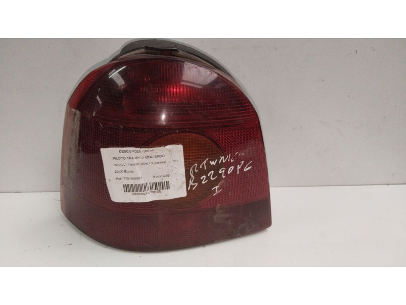 Recambio de piloto trasero izquierdo para renault twingo (co6) 1.3 (c063/64) referencia OEM IAM 7701036397  