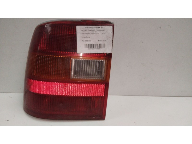 Recambio de piloto trasero izquierdo para opel vectra a cd diamant referencia OEM IAM 1223130  