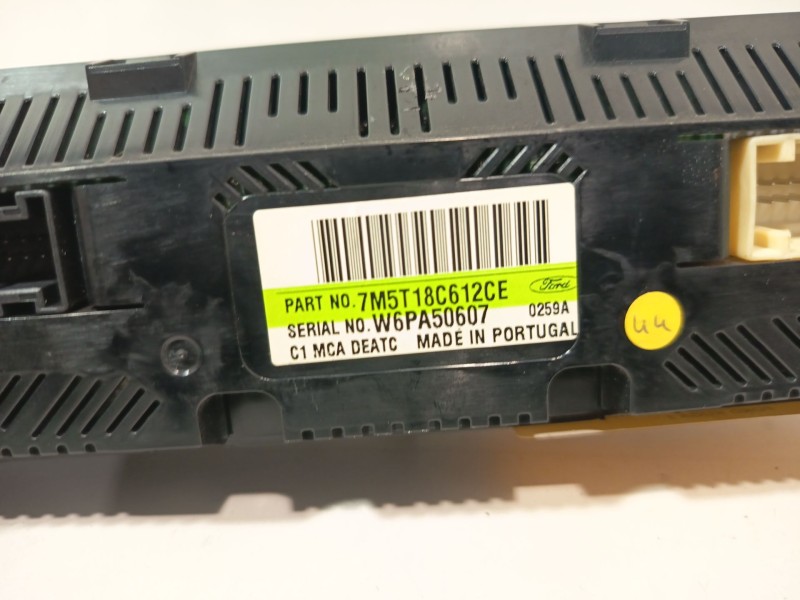 Recambio de mando calefaccion / aire acondicionado para ford kuga i 2.0 tdci referencia OEM IAM 7M5T18C612CE  
