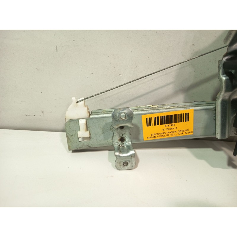 Recambio de elevalunas trasero derecho para nissan x-trail iii (t32_, t32r, t32rr) 1.3 dig-t referencia OEM IAM 827506RN1A  