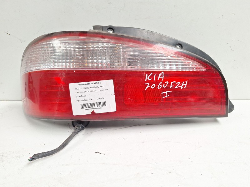 Recambio de piloto trasero izquierdo para kia clarus 1.8 slx berlina referencia OEM IAM 0K9AA51160C  