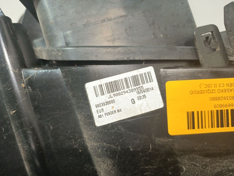 Recambio de piloto trasero izquierdo para citroën c3 ii (sc_) 1.2 vti 82 referencia OEM IAM 9803928880  