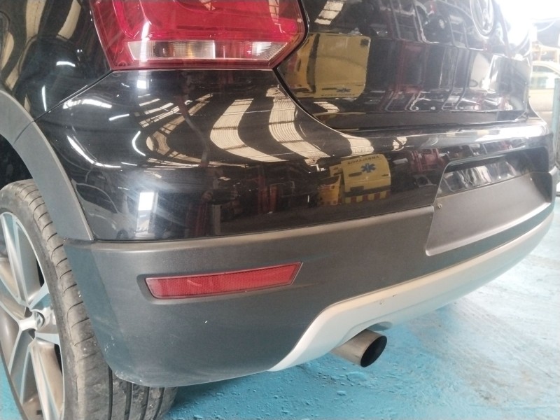 Recambio de paragolpes trasero para volkswagen polo v (6r1, 6c1) 1.6 tdi referencia OEM IAM 6R6807421CBGRU  