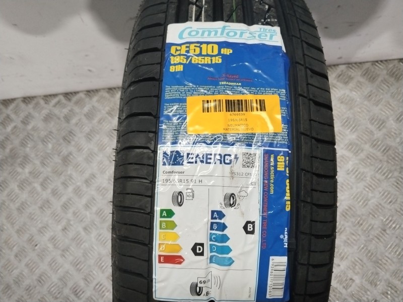 Recambio de neumatico para material nuevo referencia OEM IAM 195/65R15  COMFORSER