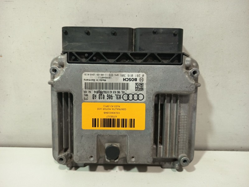 Recambio de centralita motor uce para audi a3 (8p1) 2.0 tdi 16v referencia OEM IAM 03L906018AB  