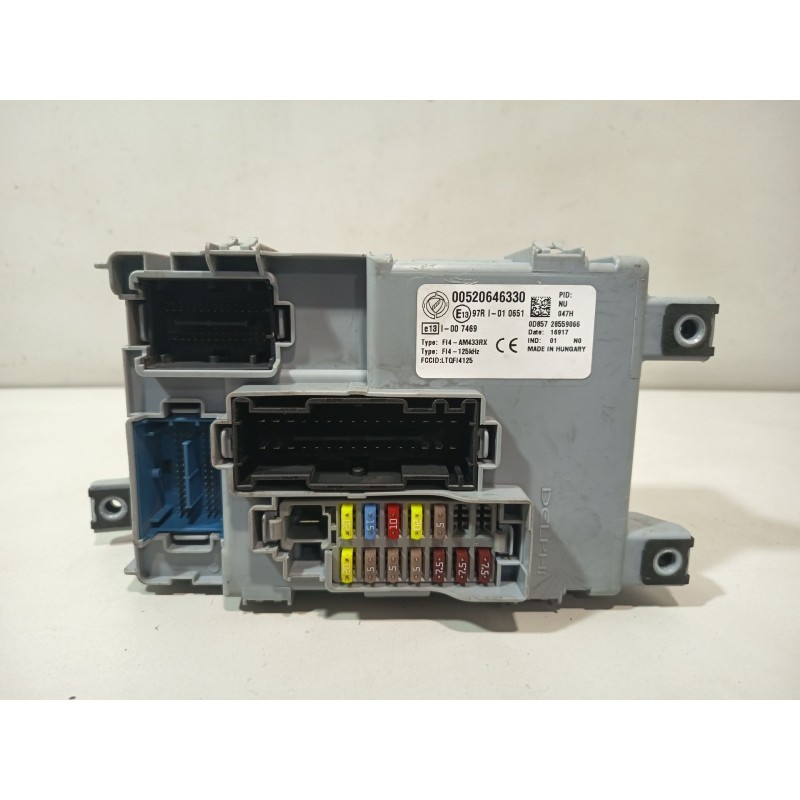 Recambio de caja reles / fusibles para fiat doblo autobús (263_) 1.6 d multijet (263axn1b) referencia OEM IAM 00520646330  