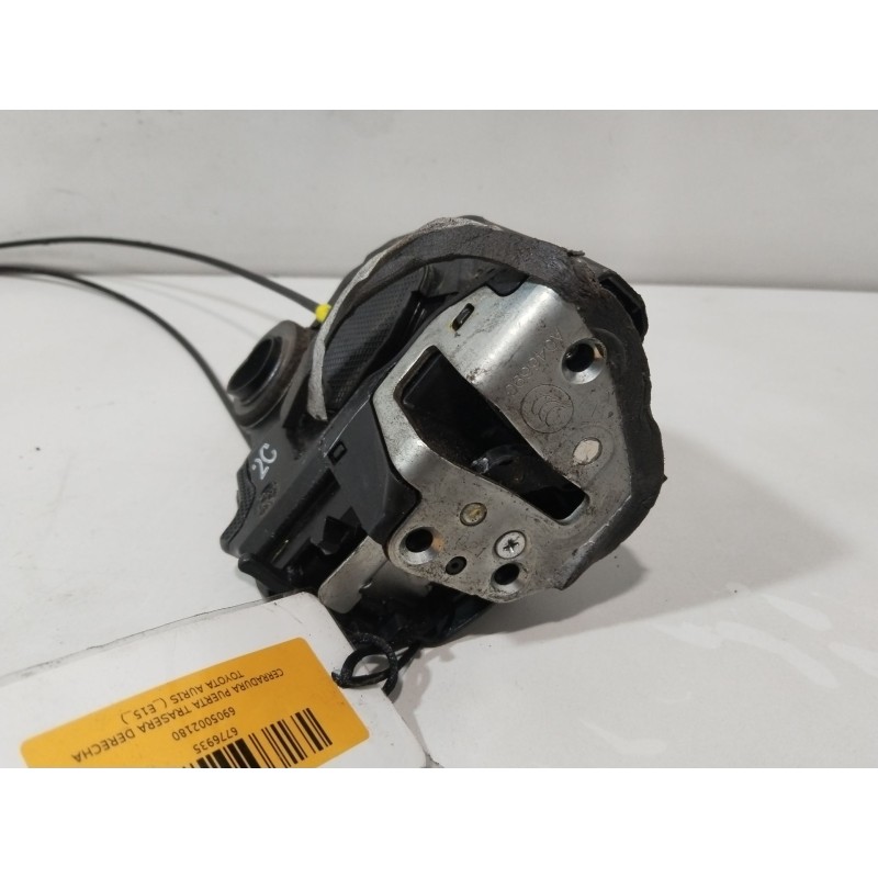 Recambio de cerradura puerta trasera derecha para toyota auris (_e15_) 2.0 d-4d (ade150_) referencia OEM IAM 6905002180  