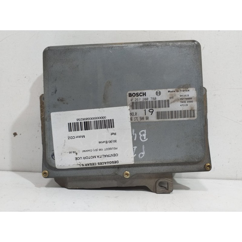 CENTRALITA MOTOR UCE 0261200780 9617150080  - imagen 1