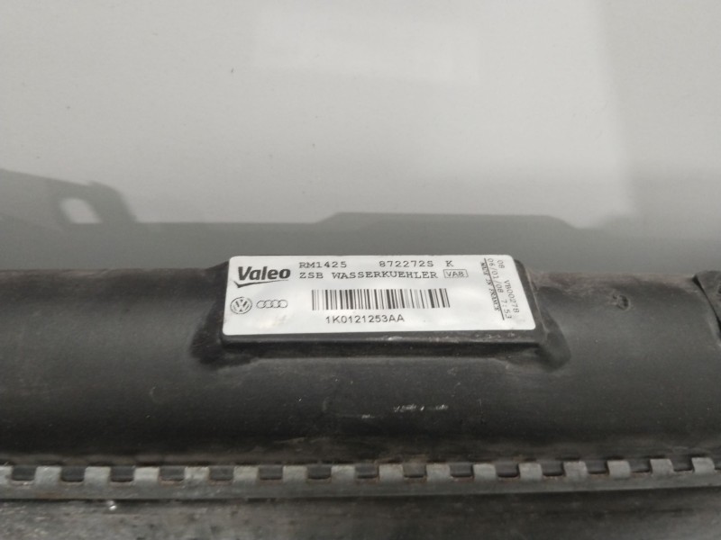 Recambio de radiador agua para volkswagen golf v (1k1) 2.0 tdi referencia OEM IAM 1K0121253AA  