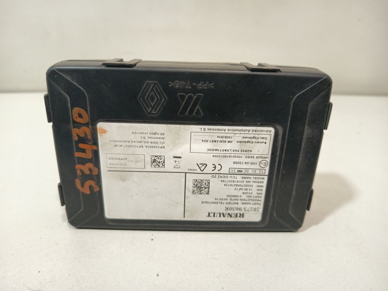 Recambio de modulo electronico para renault kangoo express (fw0/1_) z.e. (fw0z, fw1z) referencia OEM IAM 282759650R  