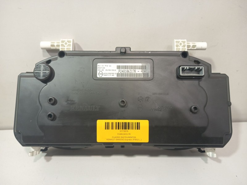 Recambio de cuadro instrumentos para renault kangoo express (fw0/1_) z.e. (fw0z, fw1z) referencia OEM IAM P248106317R  