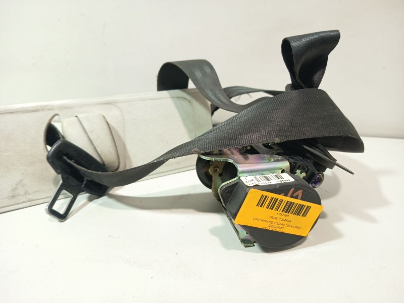 Recambio de cinturon seguridad delantero izquierdo para seat leon (1p1) 2.0 tdi referencia OEM IAM 1P0857705ARAA  