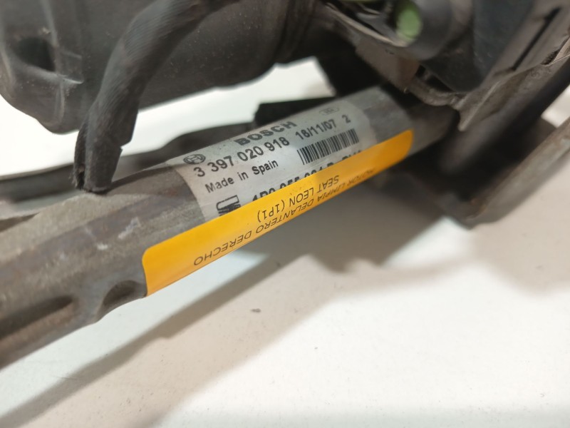 Recambio de motor limpia delantero derecho para seat leon (1p1) 2.0 tdi referencia OEM IAM 1P0955024B  