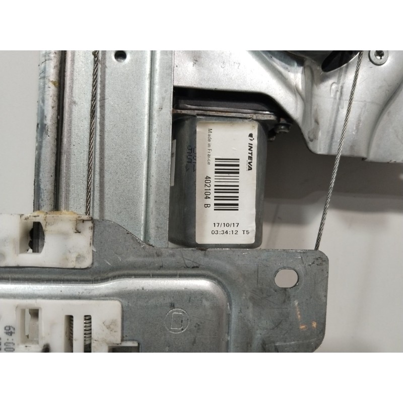 Recambio de elevalunas delantero derecho para citroën berlingo furgoneta/monovolumen (b9) 1.6 hdi / bluehdi 75 referencia OEM IA