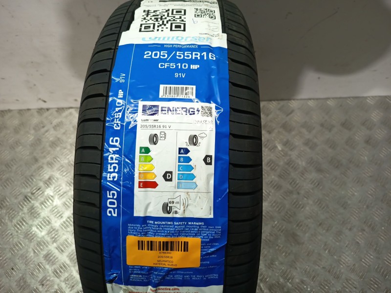 Recambio de neumatico para material nuevo referencia OEM IAM 205/55R16  