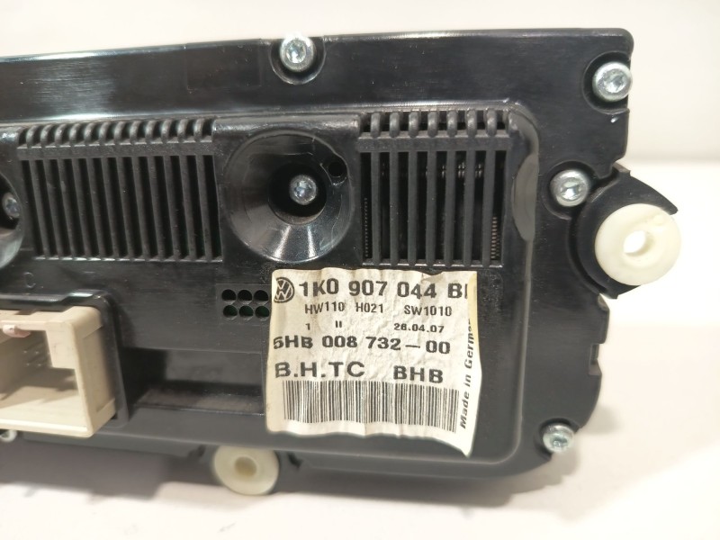 Recambio de mando calefaccion / aire acondicionado para volkswagen golf v (1k1) 1.4 tsi referencia OEM IAM 1K0907044BM  