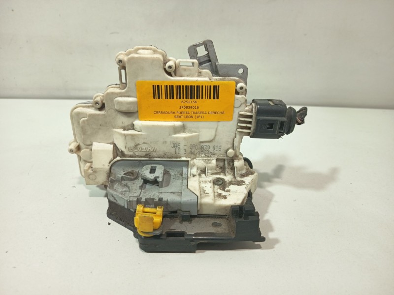 Recambio de cerradura puerta trasera derecha para seat leon (1p1) 2.0 tdi referencia OEM IAM 1P0839016  