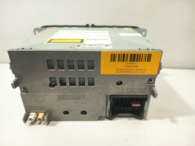 Recambio de sistema audio / radio cd para volkswagen golf v (1k1) 1.4 tsi referencia OEM IAM 3C0035195B  