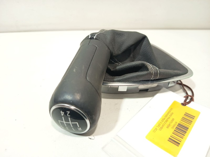 Recambio de pomo palanca cambio para volkswagen polo v (6r1, 6c1) 1.6 tdi referencia OEM IAM 6R0711456B  