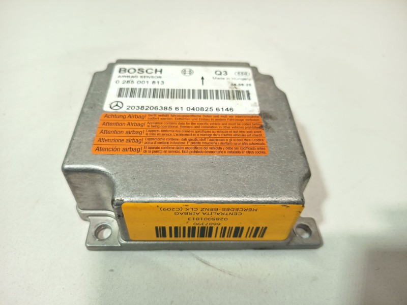 Recambio de centralita airbag para mercedes-benz clk (c209) clk 320 (209.365) referencia OEM IAM 0285001813  