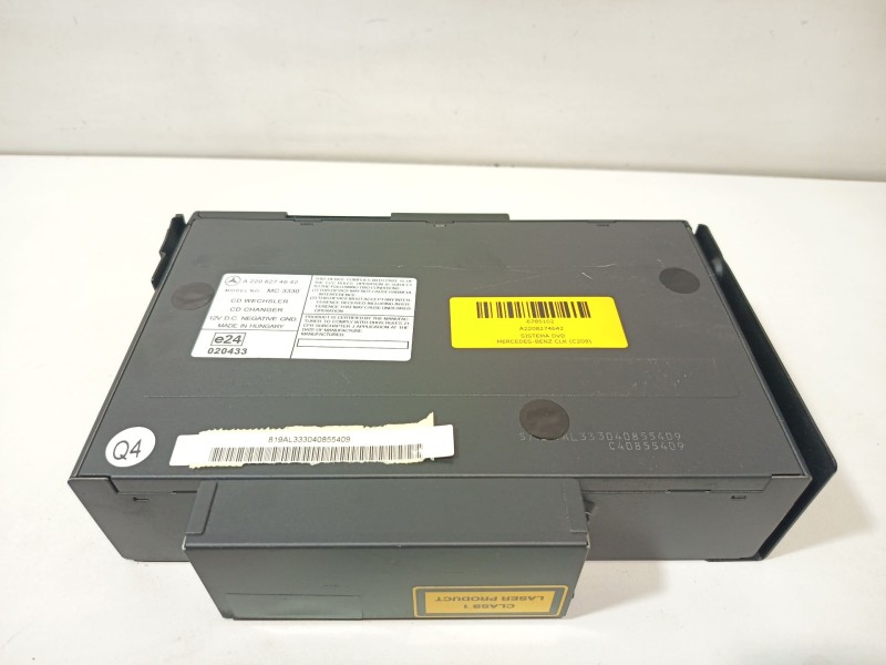 Recambio de sistema dvd para mercedes-benz clk (c209) clk 320 (209.365) referencia OEM IAM A2208274642  