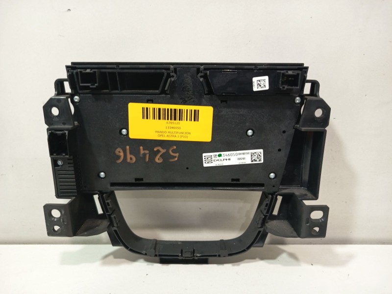 Recambio de mando multifuncion para opel astra j (p10) 1.4 (68) referencia OEM IAM 13346050  