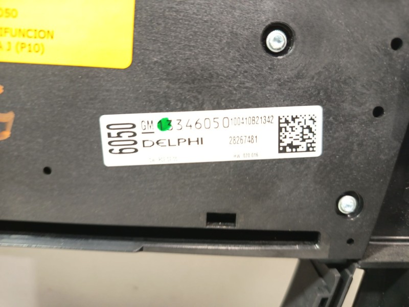 Recambio de mando multifuncion para opel astra j (p10) 1.4 (68) referencia OEM IAM 13346050  