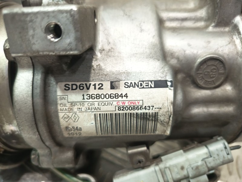 Recambio de compresor aire acondicionado para mg mg zs zs 120 referencia OEM IAM 1368006844  
