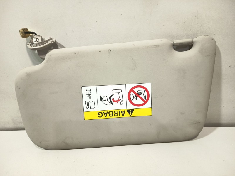 Recambio de parasol derecho para nissan leaf (ze1) electric referencia OEM IAM 964004MA5D  