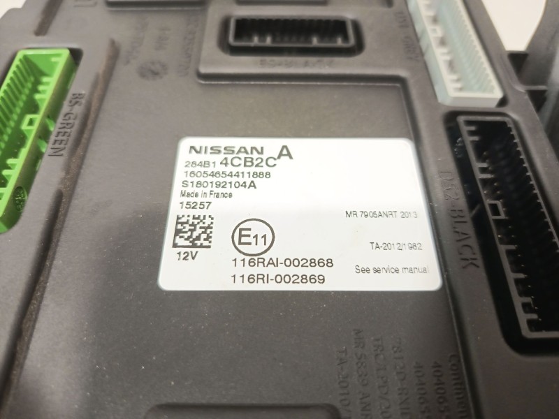 Recambio de modulo electronico para nissan qashqai ii (j11, j11_) 1.6 dci referencia OEM IAM 284B14CB2C  
