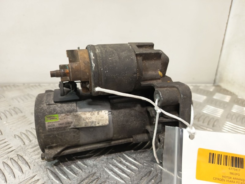 Recambio de motor arranque para citroën xsara picasso (n68) 1.6 hdi referencia OEM IAM 5802FG  