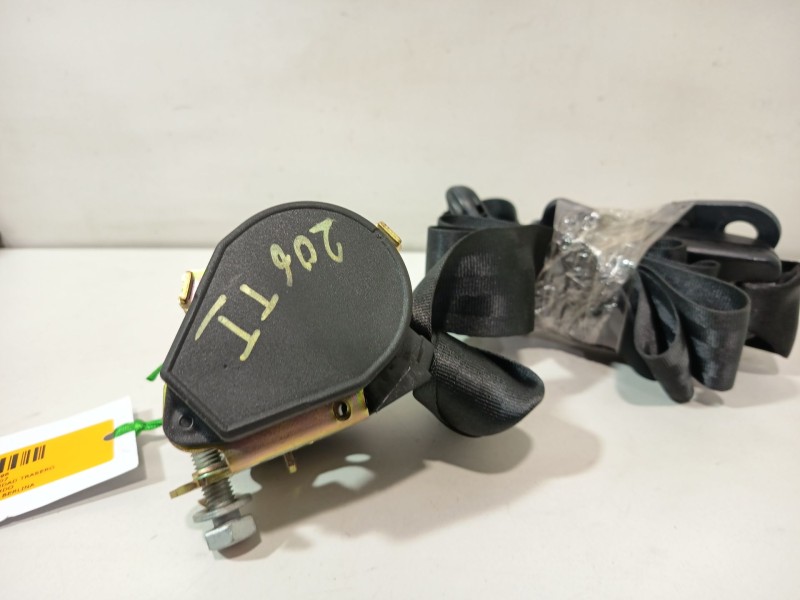 Recambio de cinturon seguridad trasero izquierdo para peugeot 206 berlina e-music referencia OEM IAM 040107  