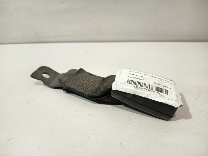 Recambio de enganche cinturon trasero central para bmw serie 1 berlina (e81/e87) 120d referencia OEM IAM 7069967  