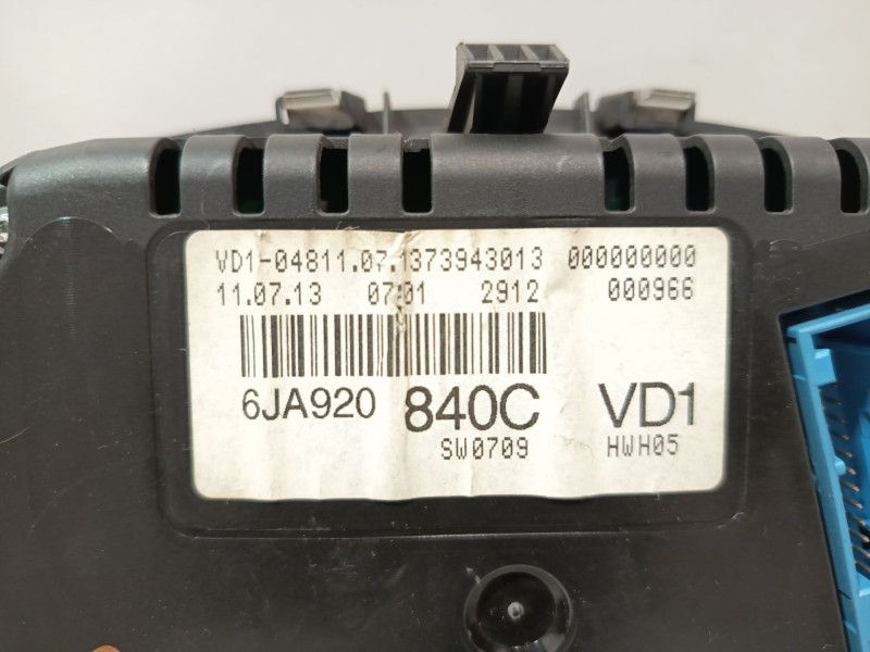 Recambio de cuadro instrumentos para seat toledo iv (kg3) 1.6 tdi referencia OEM IAM A2C53357612AF  