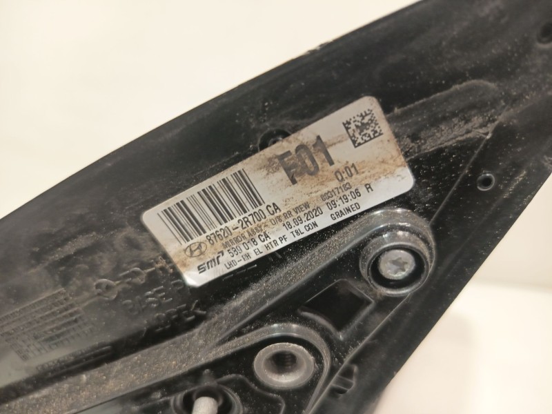 Recambio de espejo retrovisor derecho para hyundai i30 (fd) 1.4 referencia OEM IAM 876202L700  