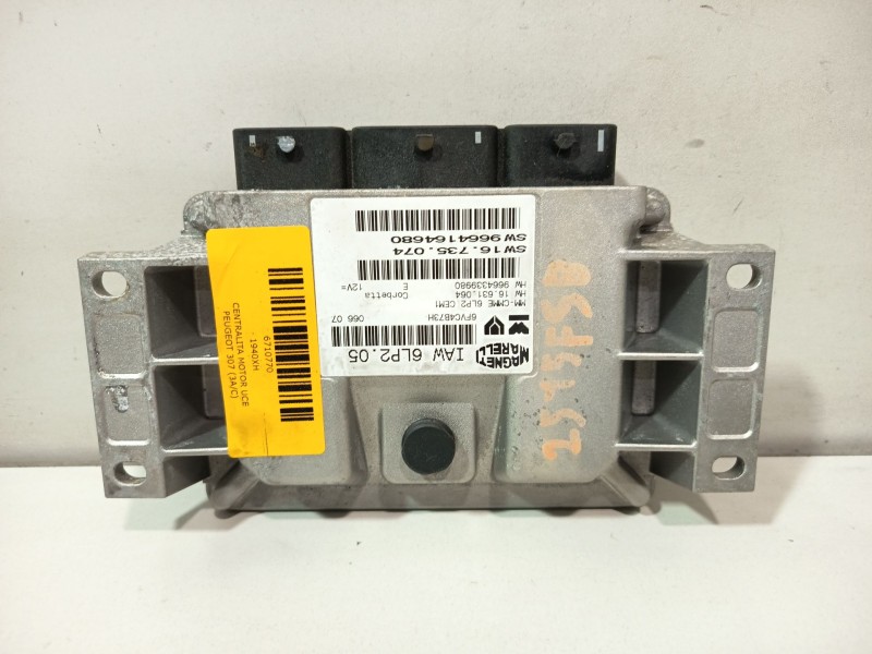 Recambio de centralita motor uce para peugeot 307 (3a/c) 1.4 16v referencia OEM IAM 1940XH  