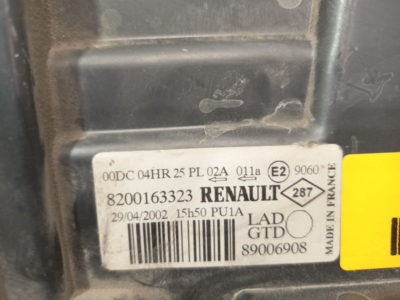 Recambio de faro izquierdo para renault laguna ii (bg0) authentique referencia OEM IAM 89006908  