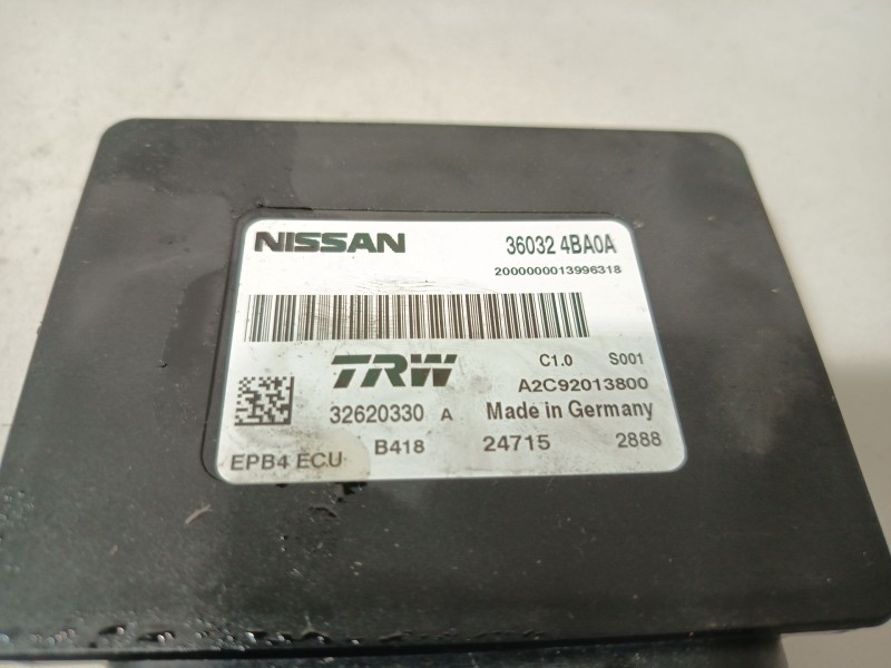 Recambio de modulo electronico para nissan qashqai ii (j11, j11_) 1.6 dci referencia OEM IAM 360324BA1A  