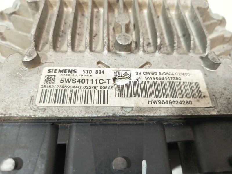 Recambio de centralita motor uce para citroën c2 (jm_) 1.4 hdi referencia OEM IAM 5WS40111CT  