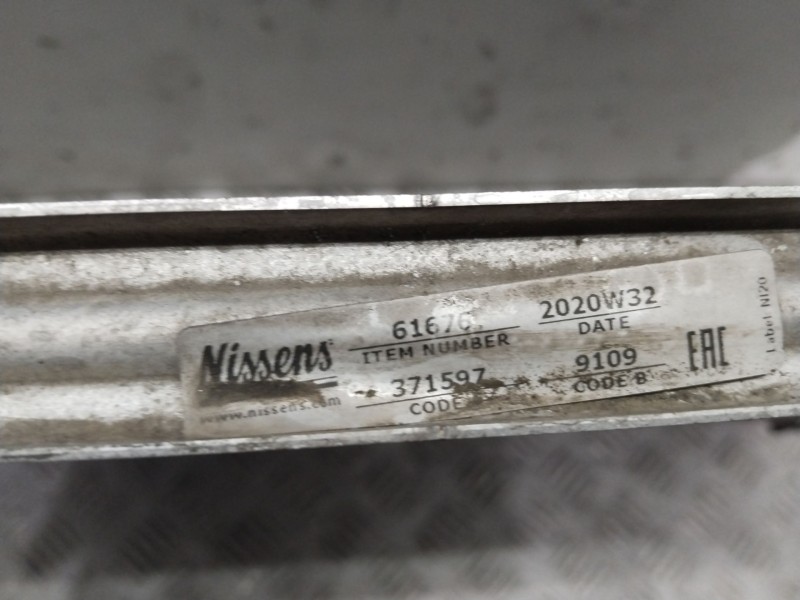 Recambio de radiador agua para chevrolet orlando (j309) 2.0 d referencia OEM IAM 39074663 63072201E 