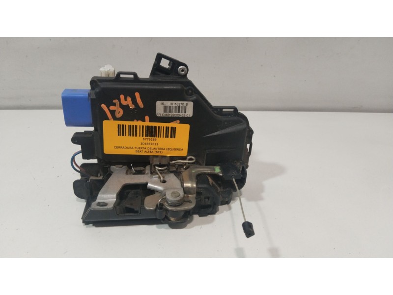 Recambio de cerradura puerta delantera izquierda para seat altea (5p1) 2.0 tdi 16v referencia OEM IAM 3D1837015  