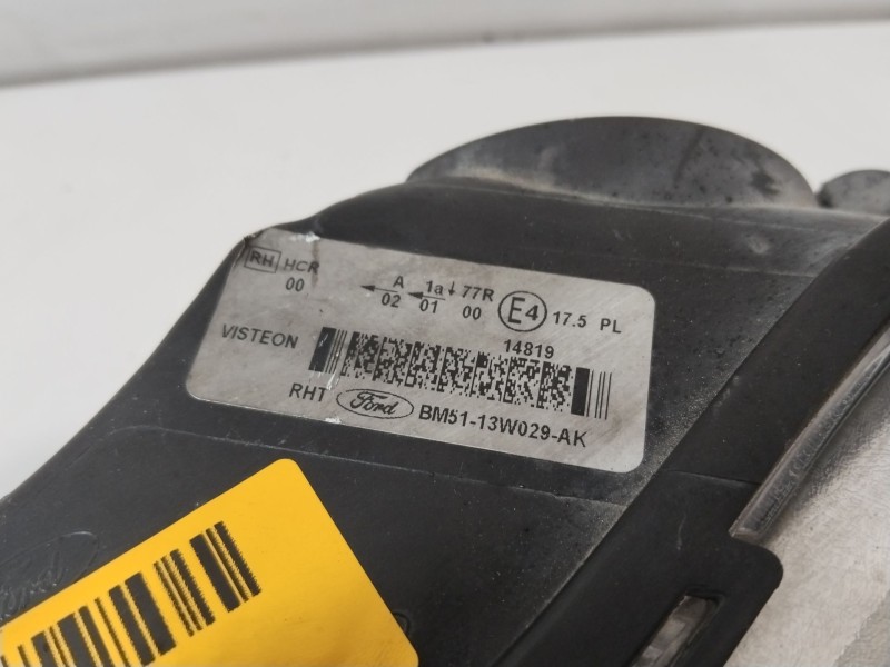 Recambio de faro derecho para ford focus iv (hn) 1.0 ecoboost referencia OEM IAM BM5113W029AK  